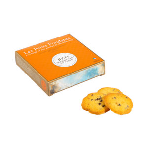 Biscuits fondants à l’orange et aux pépites de chocolat La Sablésienne vendus par Halmahera