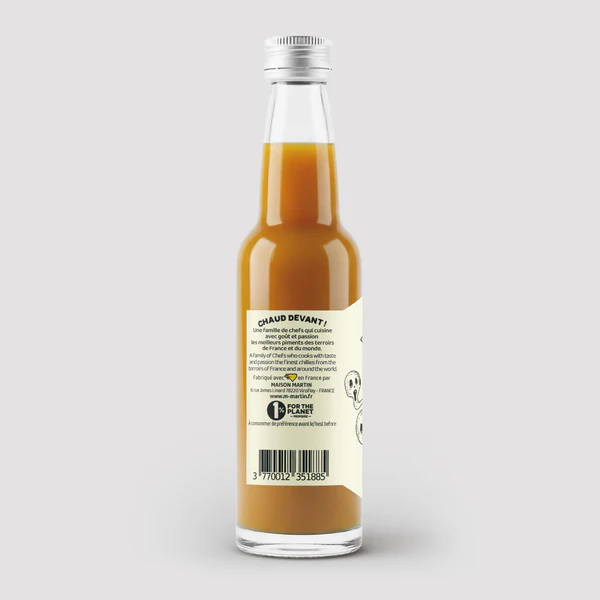 Sauce pimentée Carolina Reaper Sauces Martin flacon 100g - vue de gauche