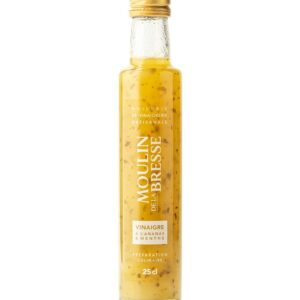 Vinaigre à la pulpe d'ananas et à la menthe en format 25cl