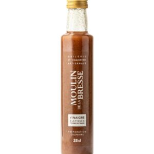 Vinaigre à la pulpe de figue et poivre de Timur en format 25cl.