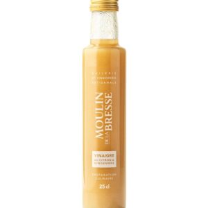 Vinaigre au citron et gingembre en bouteille
