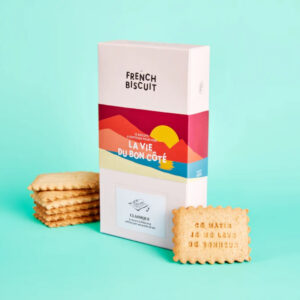 boîte de 12 biscuits la vie du bon côté