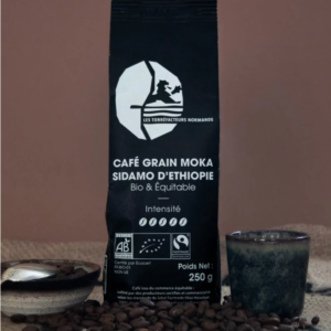 Café moka sidamo d'Ethiopie bio equitable 100% arabica 250g