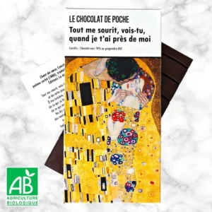 le chocolat de poche bio tablette chooclat noir au gingembre