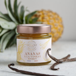 Confiture artisanale à l'ananas et à la vanille de Madagascar O délices de Lucas