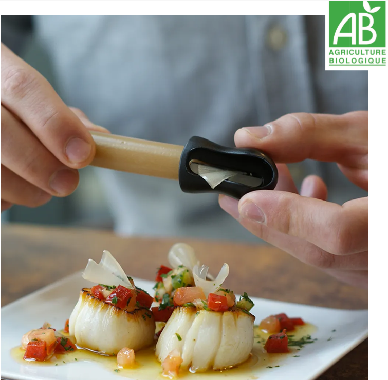 crayon d'assaisonnement à tailler au citron confit