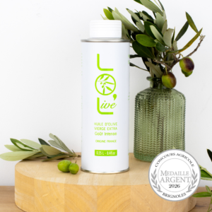 Huile d'olive fruité vert intense de Provence 75cl