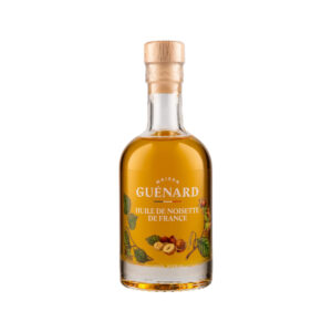 Huile de noisette de France vierge en bouteille