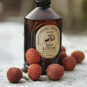 Sirop de litchi biologique Bacanha flacon 40cl