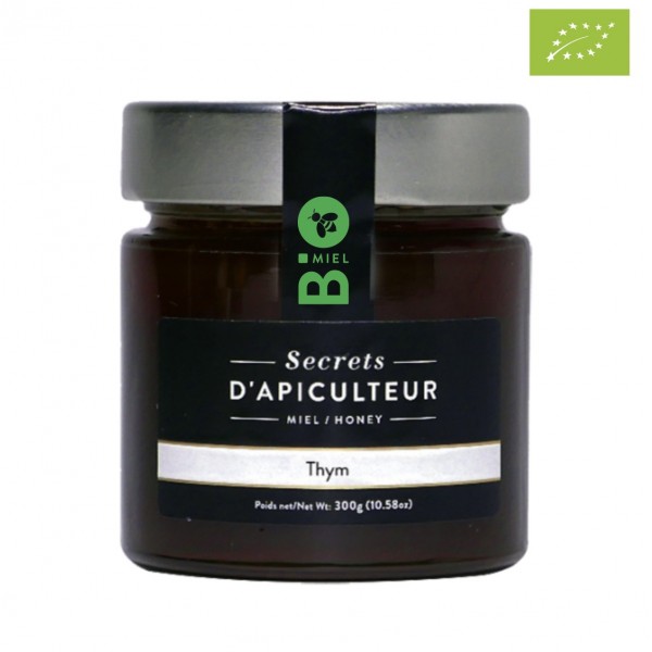 Miel de thym grec bio liquide, bon pour les défenses immunitaires et les maux de gorge