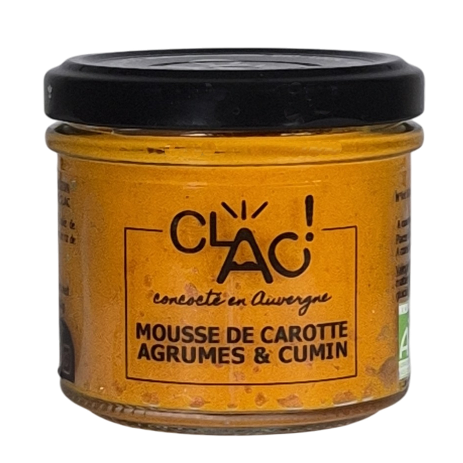 Mousse aux carottes agrumes et au cumin idéale pour l'apéritif