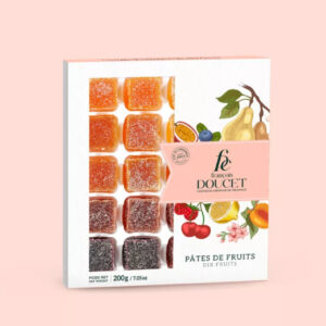 Un assortiment de pâtes de fruits artisanales aux dix saveurs fruitées