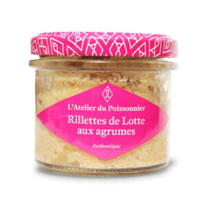 Rillettes de lotte aux agrumes idéales pour l'apéritif