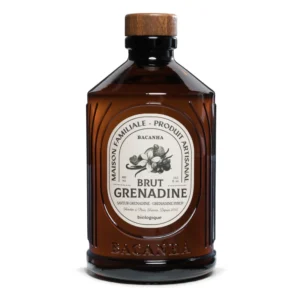 Sirop de grenadine biologique Bacanha flacon 40cl
