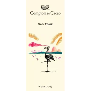tablette chocolat noir Sao tomé 70% 80g