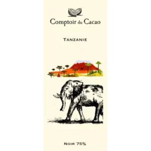 tablette chocolat noir de Tanzanie 70% 80g