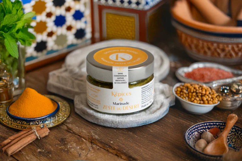 Marinade marocaine artisanale képices Trésor de Marrakech