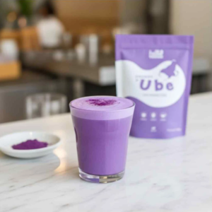 poudre d'ube violette bio idéale pour latte 100g