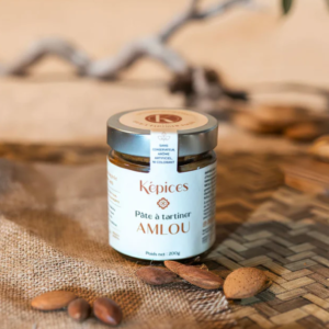 Amlou, pâte à tartiner marocaine artisanale à base d'amandes, de miel et d'huile d'argan par Képices