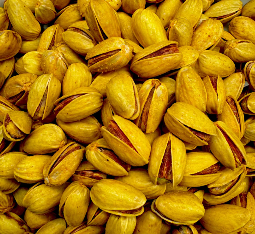 pistaches d'iran au safran bio idéal snack apéritif