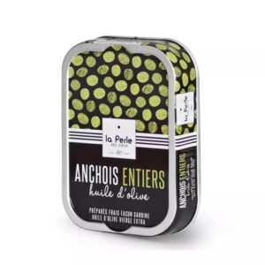 Anchois entiers à l'huile d'olive idéals pour l'apéritif