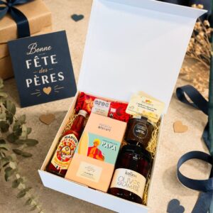 Coffret Fête des Pères sélection de 5 produits artisanaux